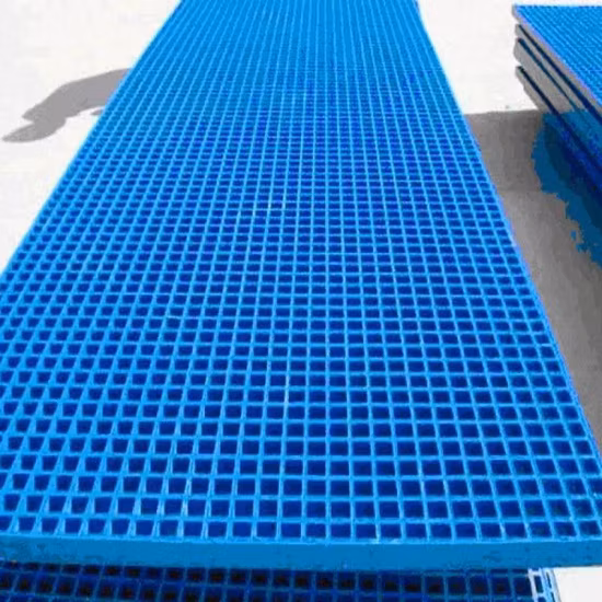 1,5'' quadratisches Netz, 48'' x 144'' Vollblech, geformte Gitterroste aus Glasfaser-GFK