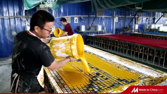 Pultrudiertes Profil aus glasfaserverstärktem FRP-Kunststoff