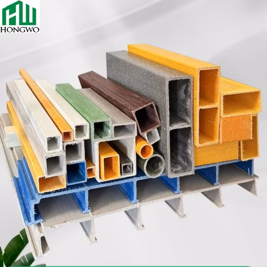 Pultrudierter Fiberglas-FRP-Kanal im Werksverkauf in C-Form zu einem günstigen Preis.