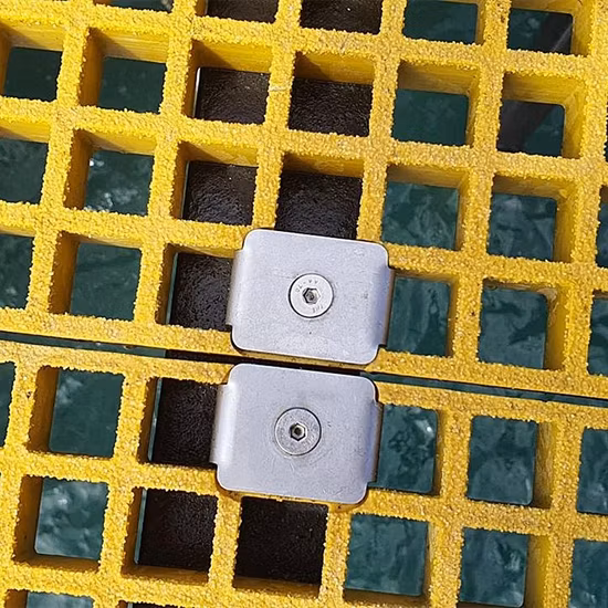 FRP Gitter Plattform Gehweg Boden Mini Mesh Fiberglas Produkt Schwimmbad Anti