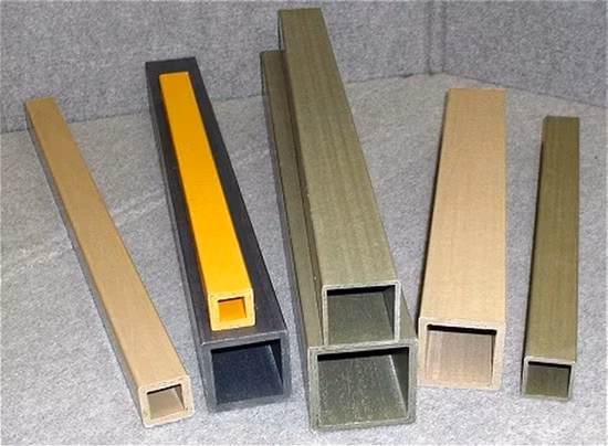 UV-beständiges GFK-Rechteckrohr, GFK-Rechteckrohr, Fiberglas-Rechteckrohr