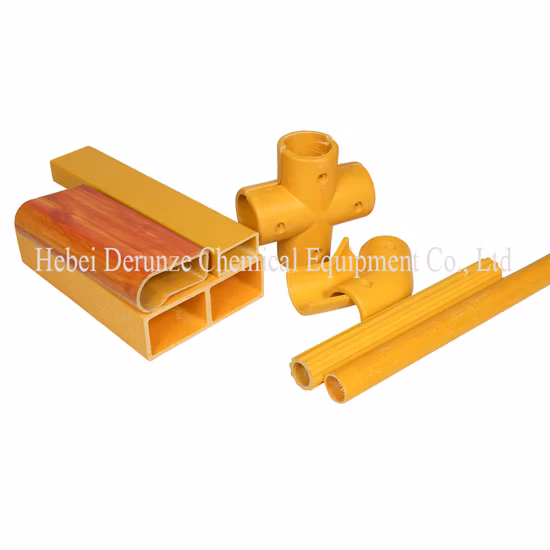 Pultrudierte quadratische Hohlprofile aus glasfaserverstärktem Polymer FRP