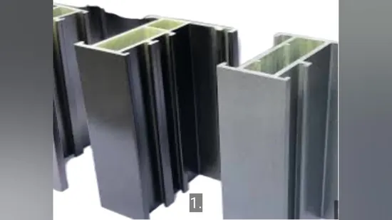 Hochfeste FRP-Fiberglas-Pultrudierte strukturelle Kunststoffrahmenprofile